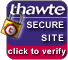 Verify authenticity of SSL status Thawte Seal